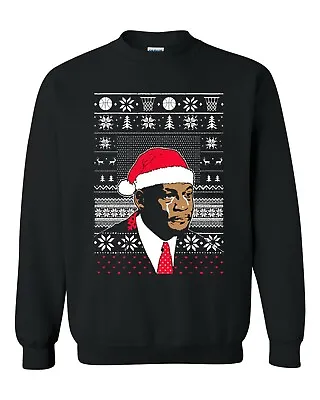 Merry Christmas Mike Tyson Basketball Christmas Sweatshirt Unisex Xmas Crewneck  • $26.99