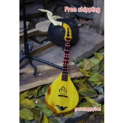 Thai Laos Isan Phin Mandolin Folk Eletric Acoustic String Instrument Music • $180