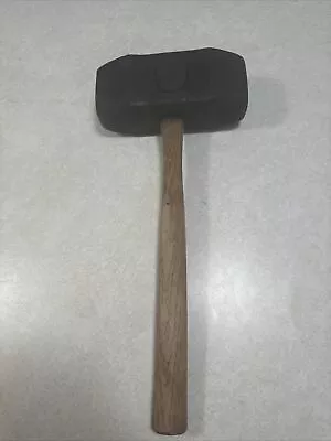 Old Vintage Large Rubber Mallet Rectangular Nice Scarce Blacksmith • $19.99