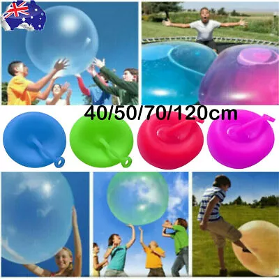 40-120cm Super Soft Wubble-Bubble Ball Toy Firm Ball Stretch Bubble Big Balls • $5.65