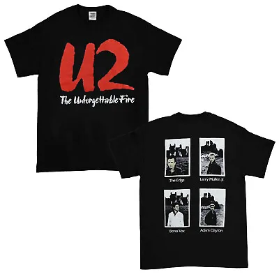 1985 U2 Unforgettable Fire New Double T-Shirt • $26.99