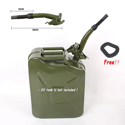 Wavian Flexible Jerry Can Spout / Nozzle Built To NATO Military Spec Green New • $21.42