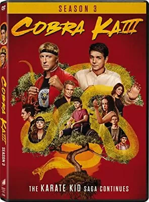 $15.50 • Buy New Cobra Kai Season 3 (DVD)
