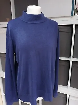 $8.57 • Buy TU - Ladies Plus Size 20 Autumn Winter Long Sleeved Stretchy Purple Jumper