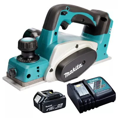 Makita DKP180Z 18V LXT Cordless 82mm Planer With 1 X 4.0Ah Battery & Charger • £240