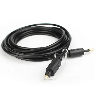 Mini Toslink To Optical Audio Cable Adapter Digital Sound Opt SPDIF Cable 3~12ft • $31.34