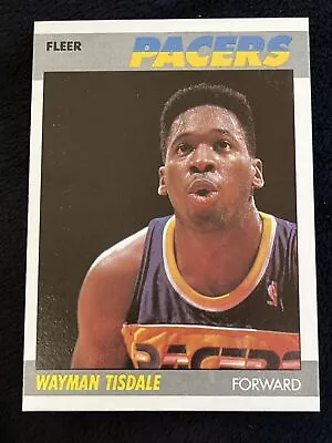 Wayman Tisdale  1987 Indiana Pacers 87-88 Fleer Basketball #111/132 Mint Fresh • $1.25