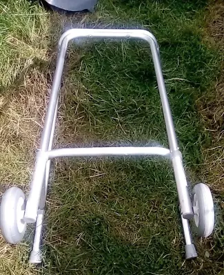 Walking Frame  2 Wheels - Silver Zimmer Frame • £10