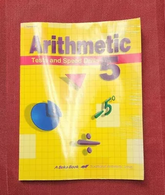 Abeka A Beka ARITHMETIC Tests & Speed Drills 5 TEACHER KEY 26220006 Pb • $6.39