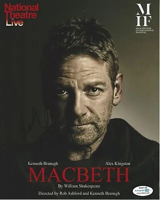 DIRECTOR KENNETH BRANAGH SIGNED 'MACBETH' 8x10 POSTER PHOTO W/COA ACOA • $79.99