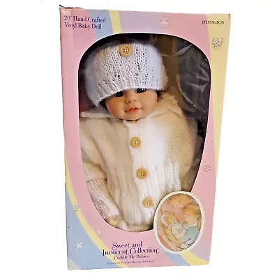 Heritage Mint 2001 Sweet And Innocent Collection 20  Cuddle Me Babies Doll - New • $29.95