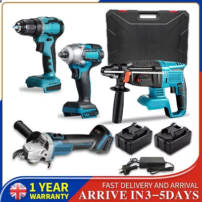 Cordless Impact Wrench Brushless Impact Driver Angle Grinder Battery For Makita • £73.90