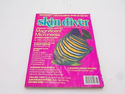 Vintage Skin Diver Magazine June 1991 • $5.99