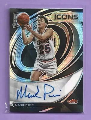 2021-22 Panini Spectra Icons Silver Prizm Mark Price Auto Cleveland Cavs • $0.99