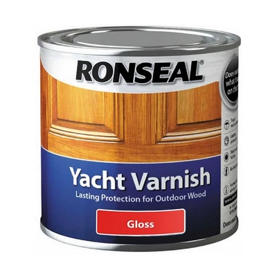 £15.99 • Buy Ronseal Yacht Varnish 250ml Gloss Clear - Outdoor Resists Cracking