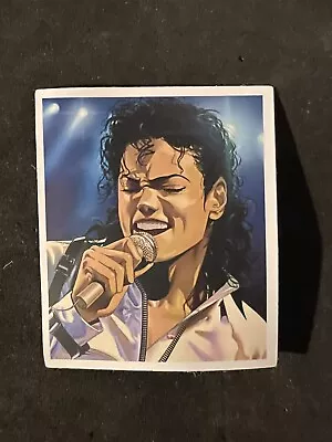 Michael Jackson Kop Iconic 80s King Of Pop Legend Sticker For Laptops New! • $1.25