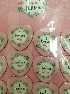 1x Mum In A Million Magnet. I Love You Mum. Mother's Day.  • £1.60