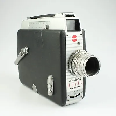 Kodak Cine-Kodak Royal Magazine - Vintage 8mm Camera - 28mm F/1.9 - Parts/Repair • $22.99