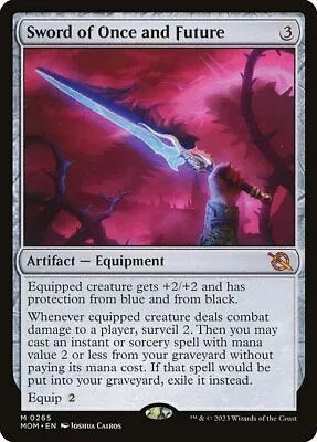 Sword Of Once And Future MOM NM MTG • $4.43