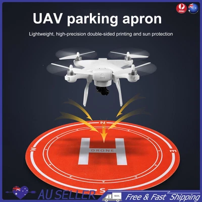$8.99 • Buy 50cm Drone Landing Pad Foldable Felt Drones Take-off Mats Non-fading For Outdoor