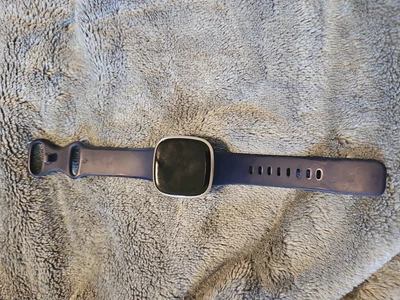 $105 • Buy Fitbit Versa 3 Activity Tracker - Midnight/Soft Gold Aluminum
