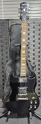 Epiphone SG G-400 Black SN DW06073015 With Gig Bag • $235