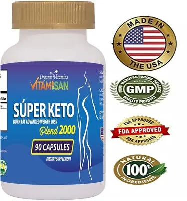 Keto Diet Pills Shar Tank Best Weight Loss Supplements Fat BurN Carb Blocker 90 • $11.29