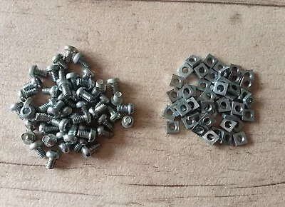 Meccano #37 X 50 Org Nuts & Bolts Allen Head Zinc • £5.50