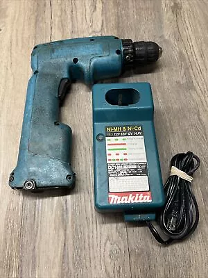 Makita 6011D 3/8  Cordless Drill Driver W/ 1 BATTERY 1210 & Charger DC1411 • $39.99