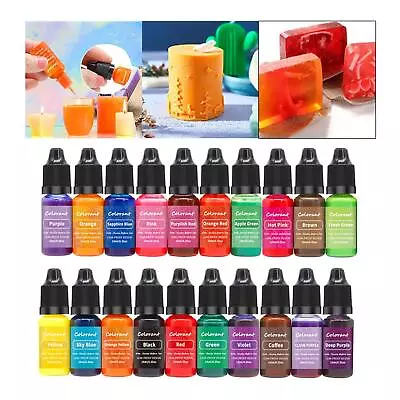 20Pcs Candle Dye High Concentrated Candle Making Dye DIY Crafts Paint • £13.63