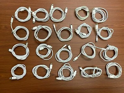 $60 • Buy Lot Of 20 Genuine Apple Lightning To USB-C Cables - VARIOUS CONDITIONS