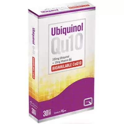 Quest Ubiquinol Qu10 Bioavailable CoQ10 30 Tablets • £20.99