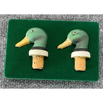 Vintage Duck Bottle Pourer Set • $24.95