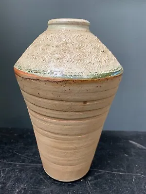 £20 • Buy Unusual Burley Pottery ( New Forest) Studio Brutalist Vase, Initialled
