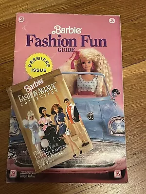 Vintage Barbie Fashion Avenue Collection & Barbie Fashion Fun Guide • $12.99