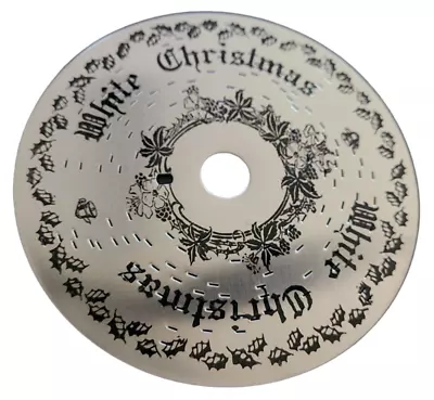 Mr Christmas Symphonique Holiday Music Box Disc   WHITE CHRISTMAS   Xmas • $9.99