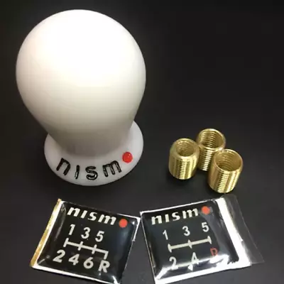 White Nismo Shift Knob • $39.99