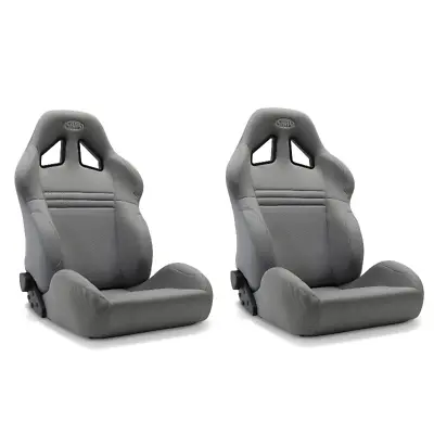 SAAS Universal Kombat Seats (2) Dual Recline Charcoal ADR Compliant • $700