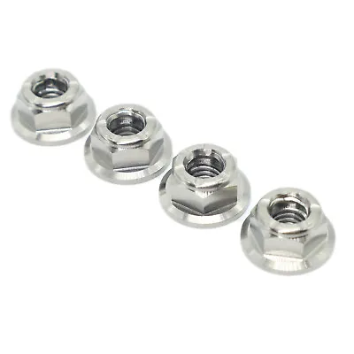 Spekti Titanium Flange Hex Metal Self Locking Nuts M6 M7 M10 M12 Motorcycle • $4.15