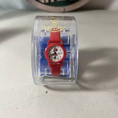 Lorus Minnie Mouse Child's Watch Red New In Box • $39.99