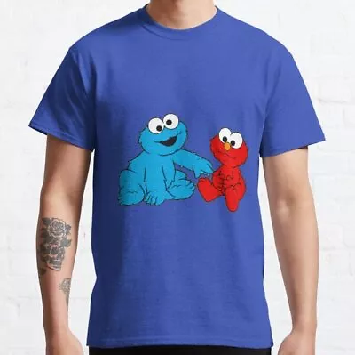 Cookie Monster And Elmo Classic T-Shirt • $6.99