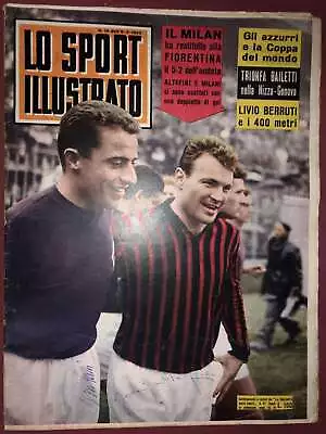 INTER MILAN 1962 Lo Sport Illustrato Italian Football Magazine 08/03/1962 No • £13