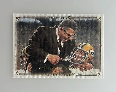2008 Upper Deck Masterpieces #86 Vince Lombardi ~ Green Bay Packers • $0.25