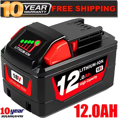 For Milwaukee 48-11-1812 For M18 Lithium High Output HD 12.0 Battery Pack NEW • $44.49