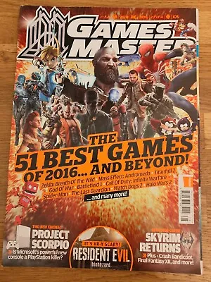 MAGAZINE - Games Master Magazine UK Multiformat Games Mag GM #306 August 2016 • £4