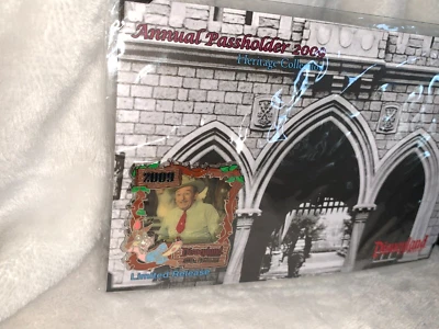 $179.99 • Buy New 2009 Disneyland Walt Disney & Brer Rabbit Splash Mountain Heritage AP Pin