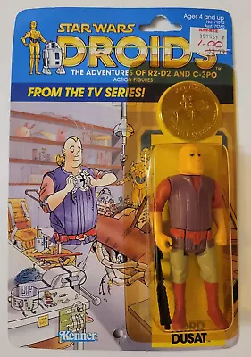 1985 JORD DUSAT Vintage DROIDS Unopened STAR WARS MOC NEW SEALED Figure + COIN • $164.99