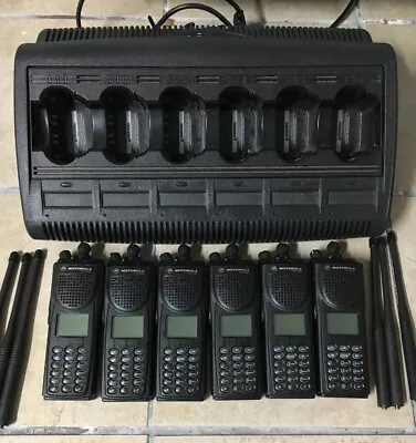 6 Motorola XTS3000 III VHF 136-174mhz 255ch P25 Digital Radios H09KDH9PW7BN XTS • $2400