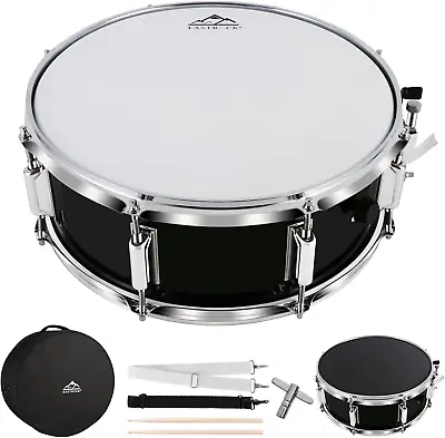 Sound Percussion Labs Marching Snare Drum With Carrier 14 X 12 In. White • $103.99