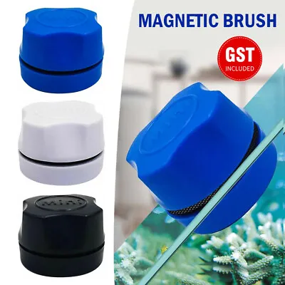 $8.34 • Buy Aquarium Fish Tank Magnetic Clean Brush Window Glass Algae Cleaner Scrubber AUS